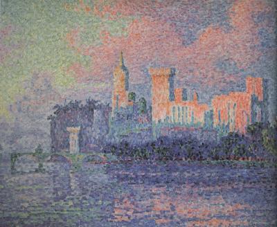 Paul Signac The Papal Palace Avignon (nn03) china oil painting image